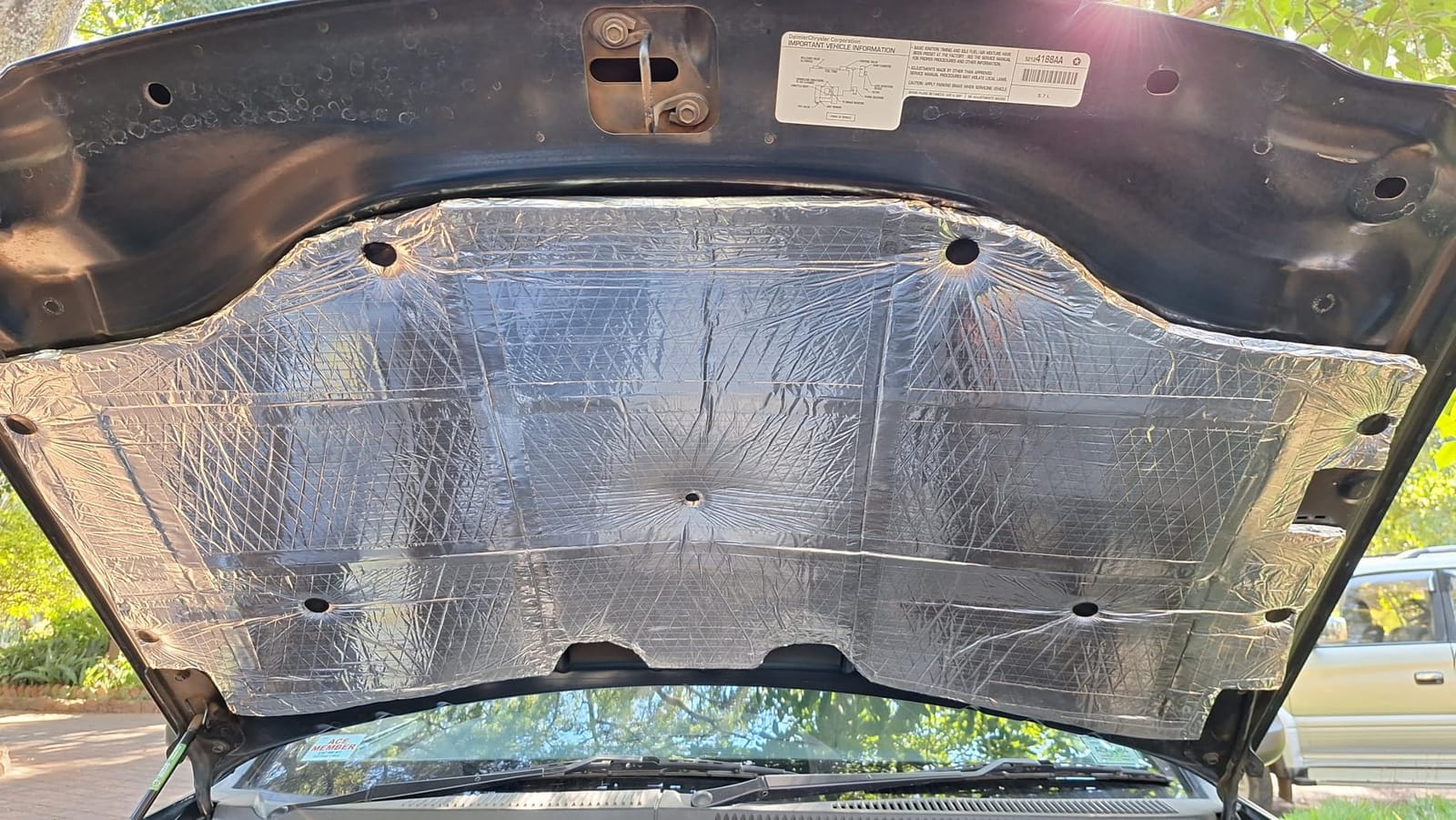 394 Mil Car Sound Deadening Mat, Sound Deadener Material 16 Sq Ft, 15-Piece customer photo 2