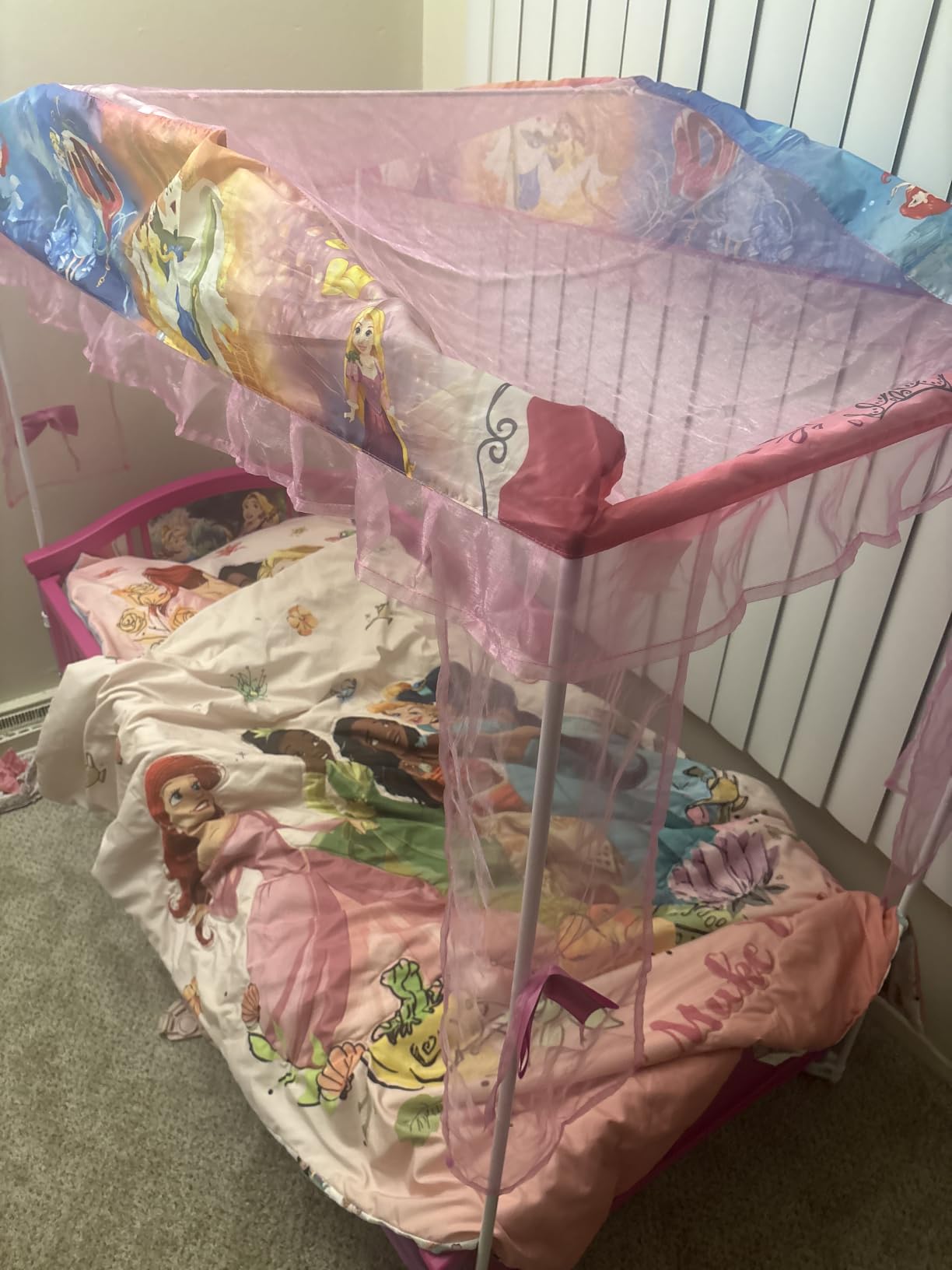 Delta Children Canopy Toddler Bed, Disney Princess customer photo 2