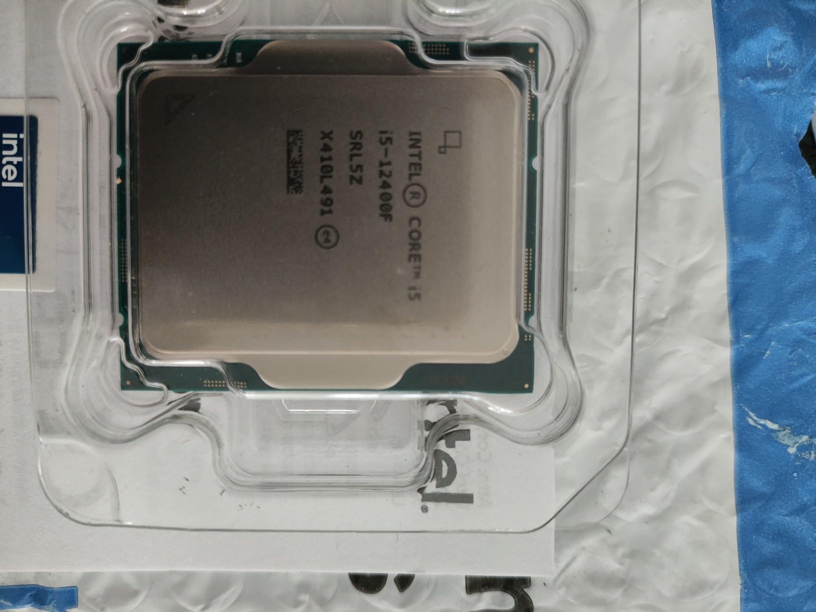 INTEL CPU Core i5-12400F / 6/12 / 2.5GHz / 6xxChipset / BX8071512400F customer photo 1