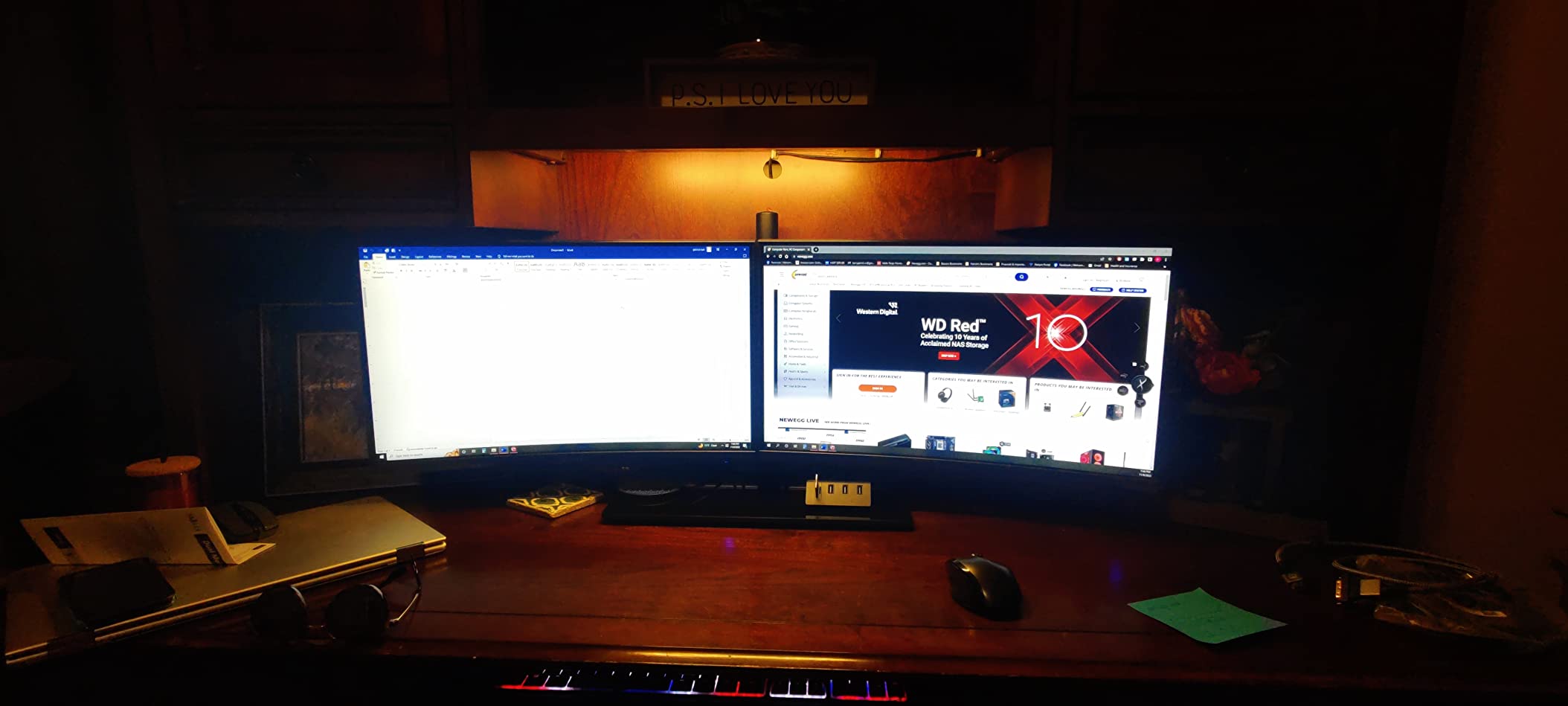 ViewSonic VX2418C 24 Inch 1080p Curved Gaming Monitor, 180Hz, 1ms, HDMI customer photo 1