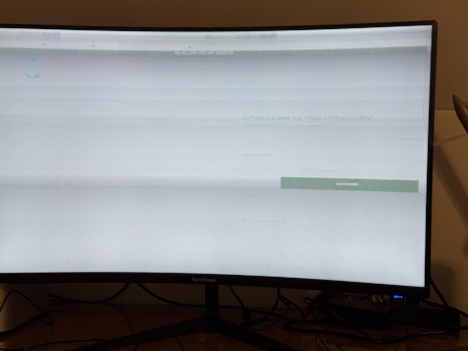 ViewSonic VX2418C 24 Inch 1080p Curved Gaming Monitor, 180Hz, 1ms, HDMI customer photo 2