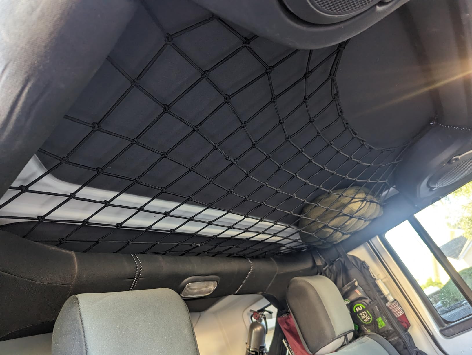 Cargo Net 4' x6' Stretches to 8' x 12' Truck Cargo Net for Pickup Truck Bed - Small 4