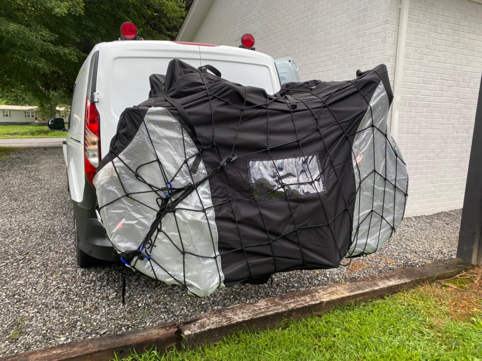 Cargo Net 4' x6' Stretches to 8' x 12' Truck Cargo Net for Pickup Truck Bed - Small 4