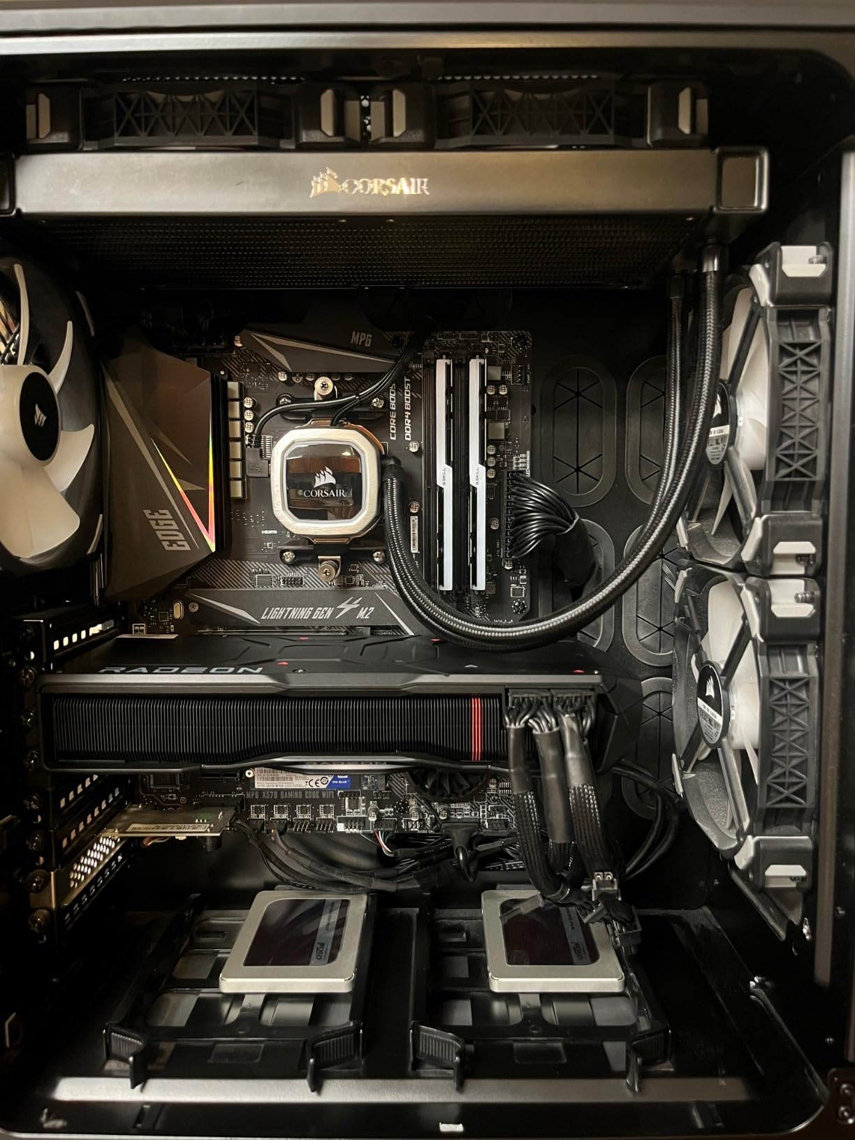 AMD Ryzen 7 5800X3D 8-core, 16-Thread Desktop Processor with AMD 3D V-Cache Technology customer photo 1