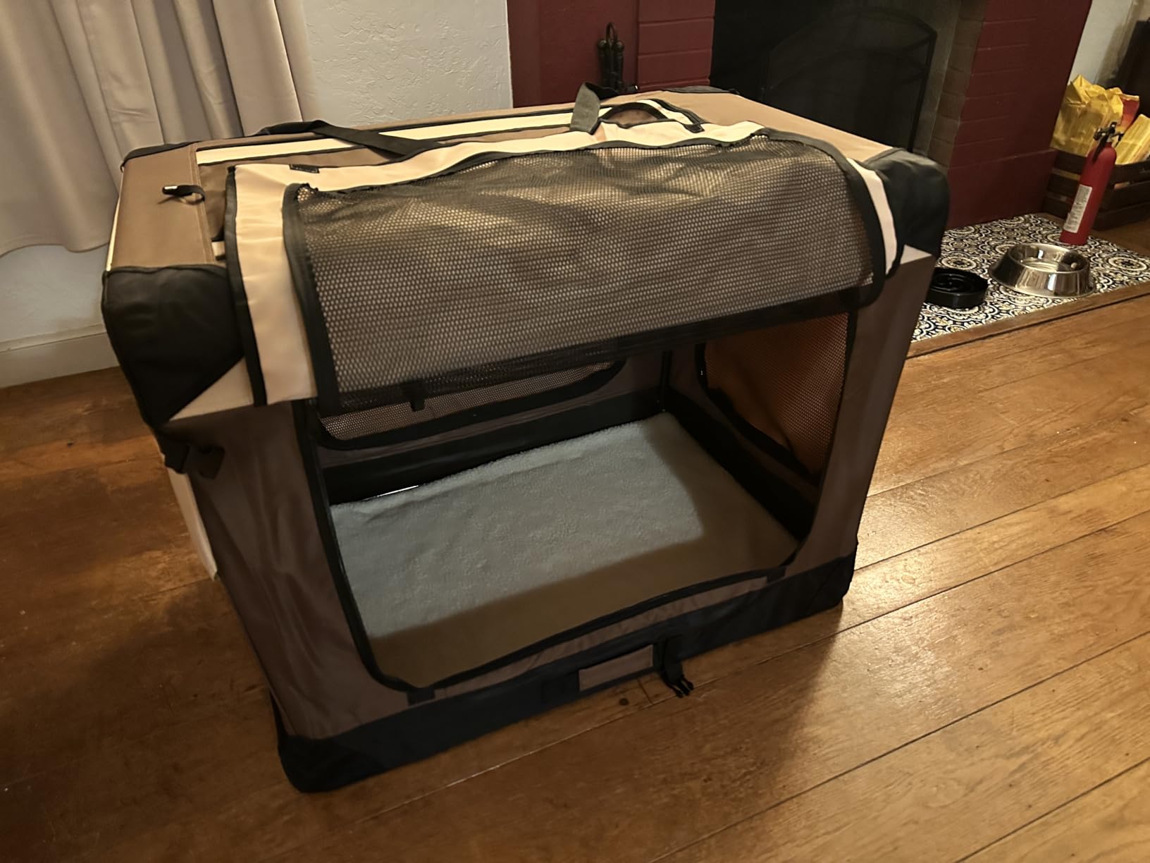 EliteField 4-Door Folding Soft Dog Crate with Curtains (2-Year Warranty) customer photo 2