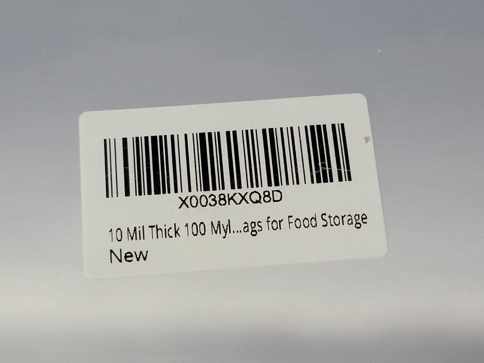 SYMYNELEC 100-Pack Mylar Bags with 400cc Oxygen Absorbers for Food Storage | 11.8 Mil Heavy Duty, 3 Sizes (1 Gallon, 1 Quart, 1/2 Pint), Stand-up Zipper, Resealable, Heat Sealable, Airtight, Smell Proof customer photo 2