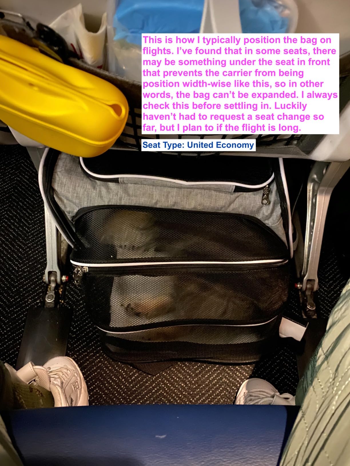 RUFF LIFE 101 Airline Approved Expandable Premium Pet Carrier on Wheels- Two Sided Rolling Carrier- Designed for Dogs & Cats- Extra Spacious Soft Lined Carrier! (Black) (RL-PET-CARRIER-WHEELS) customer photo 1