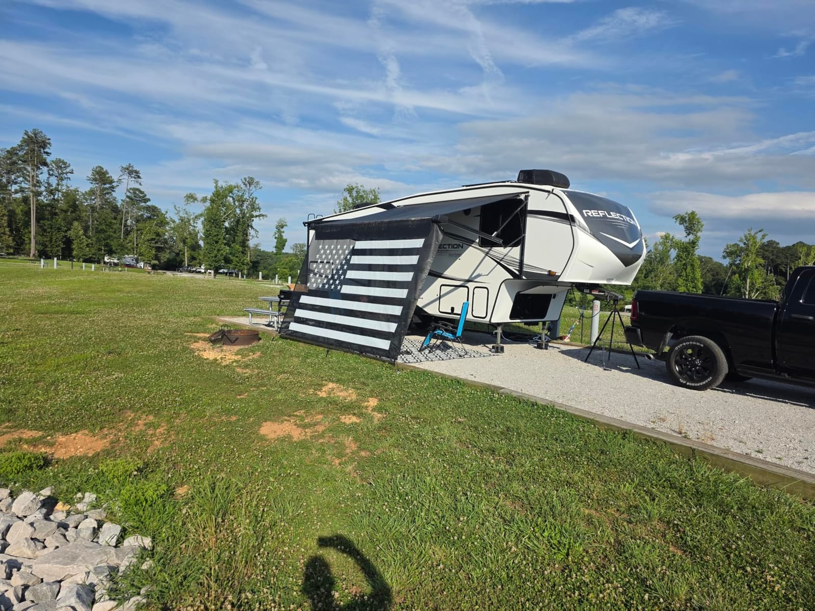 RV Awning Mesh Sun Shade Screen for Motorhome Camper Trailer Sunshade customer photo 1