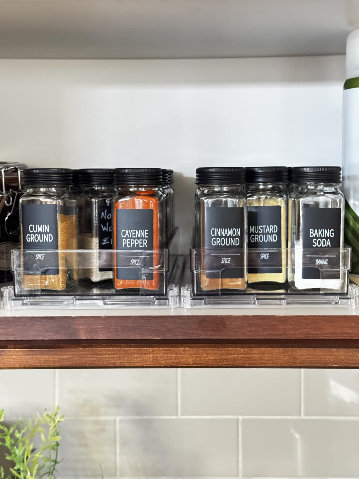 Churboro 25 Pack Glass Spice Jars with Labels, 4oz Spice Containers customer photo 2