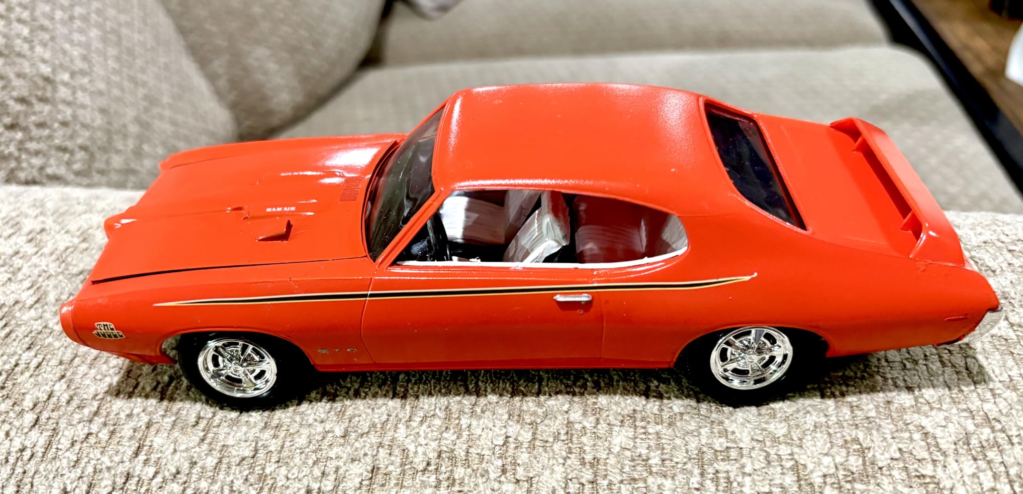 14530 1969 Pontiac GTO Judge 1:24 Scale 63-Piece Skill Level 4 Model Car Building Kit customer photo 2