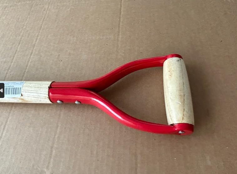 VNIMTI Spade Shovel,Transplanting Spade，Drain Spade,Spade Shovels for Digging,Sharp Shooter Shovel or Spade,45Inch,Steel D-Grip,Wooden Handle customer photo 2