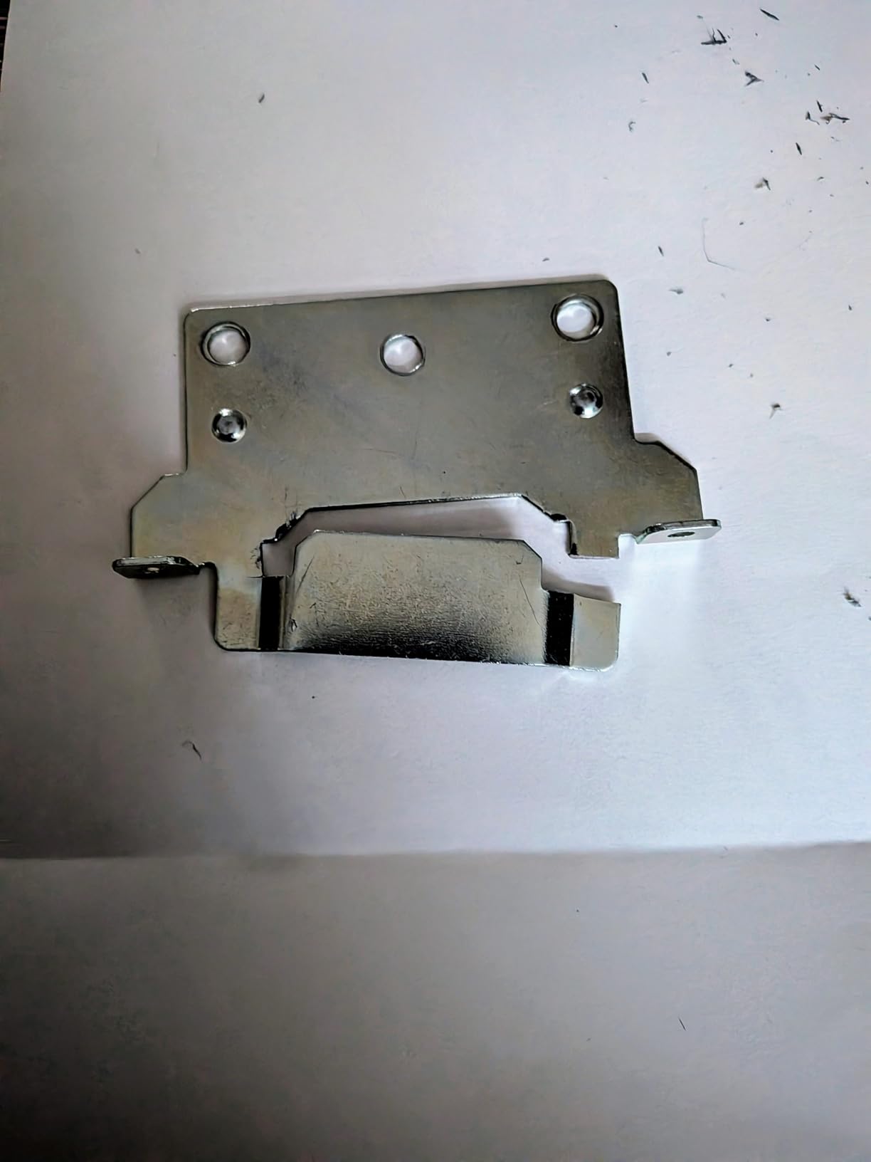 Bed Frame Bracket Kit 116791 - Rust-Resistant Iron Beam Mounts - Easy Assembly Headboard Bracket - Compatible with IKEA MALM & Skorva Series Headboard Attachment Kit - Pack of 4, King, Silver customer photo 2