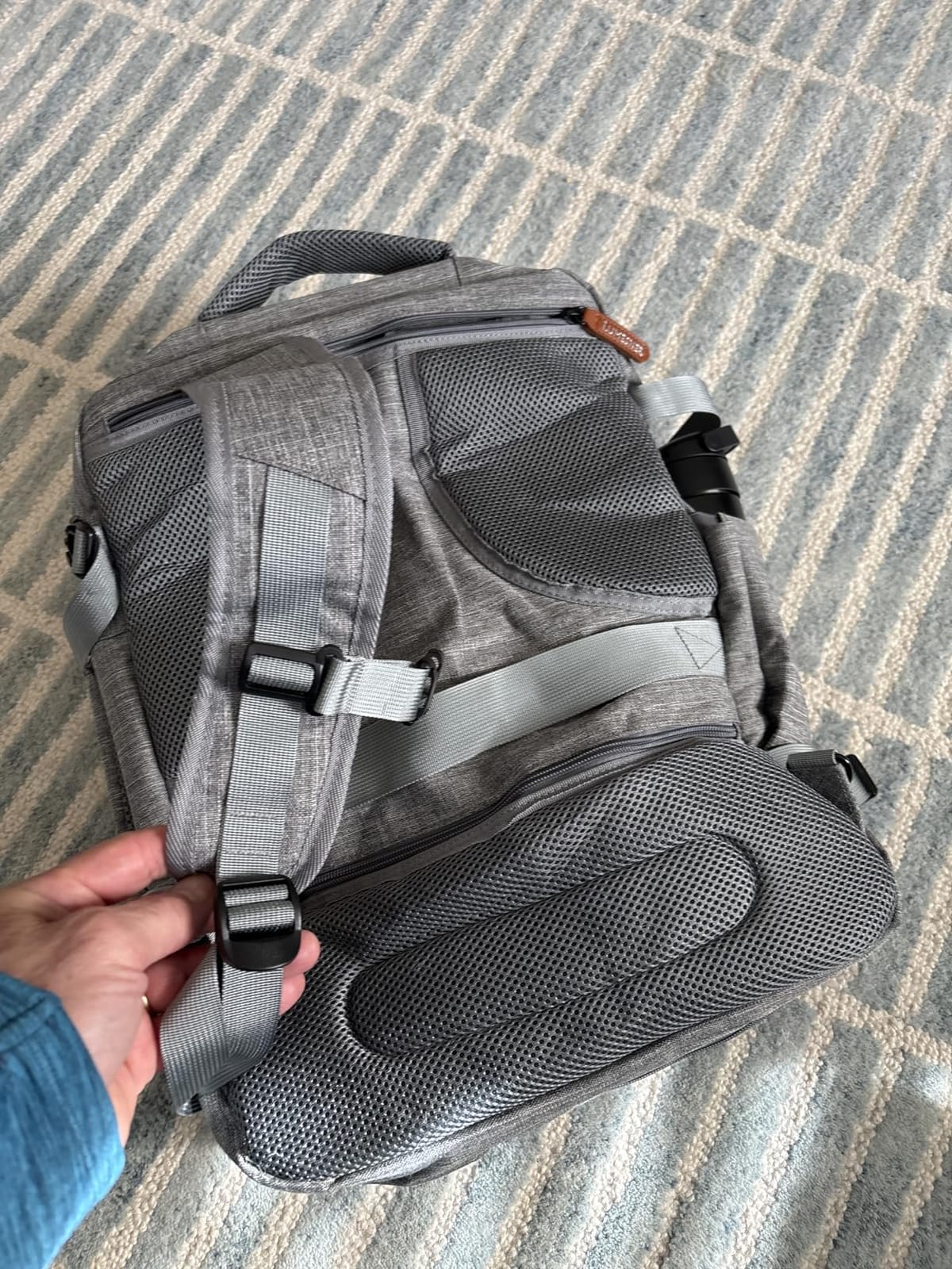 Lumesner 40L Expandable Travel Backpack, Carry On Backpack Flight Approved customer photo 1