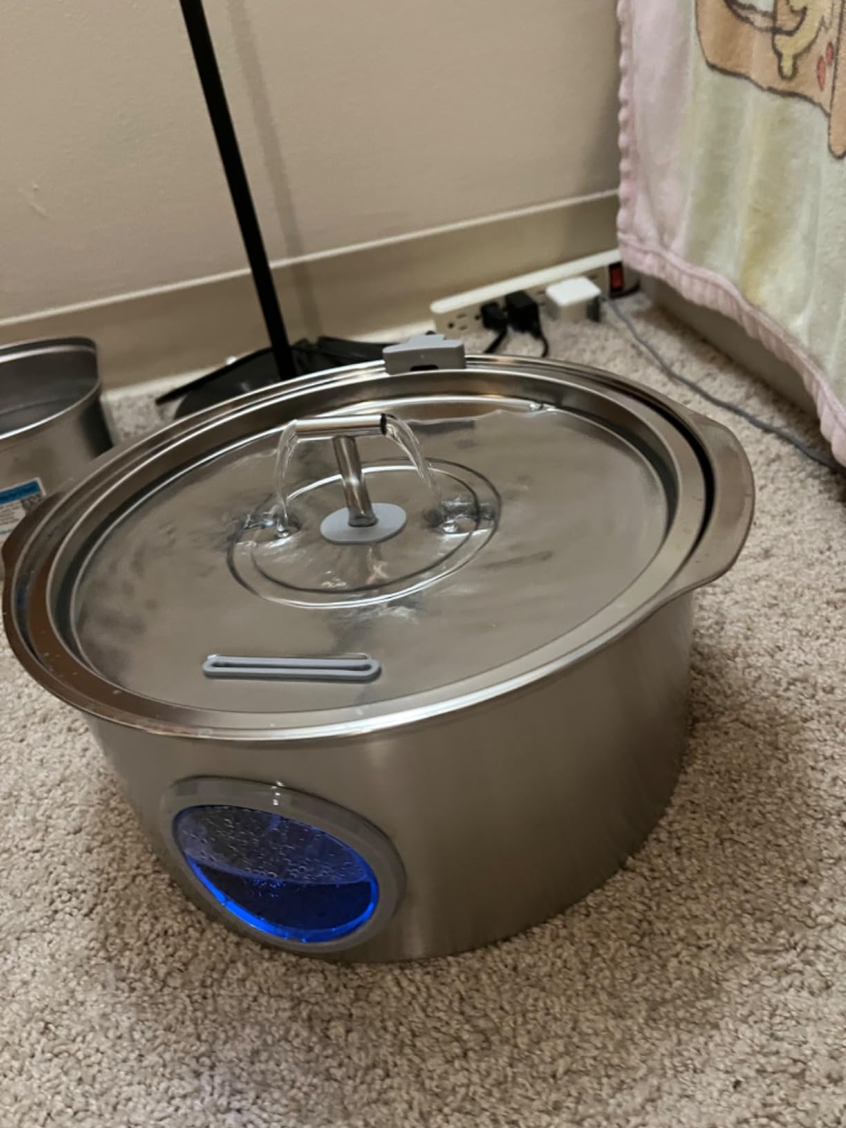 Cat Water Fountain Stainless Steel: Rellaty 3.2L/108oz Pet Water Fountain customer photo 1