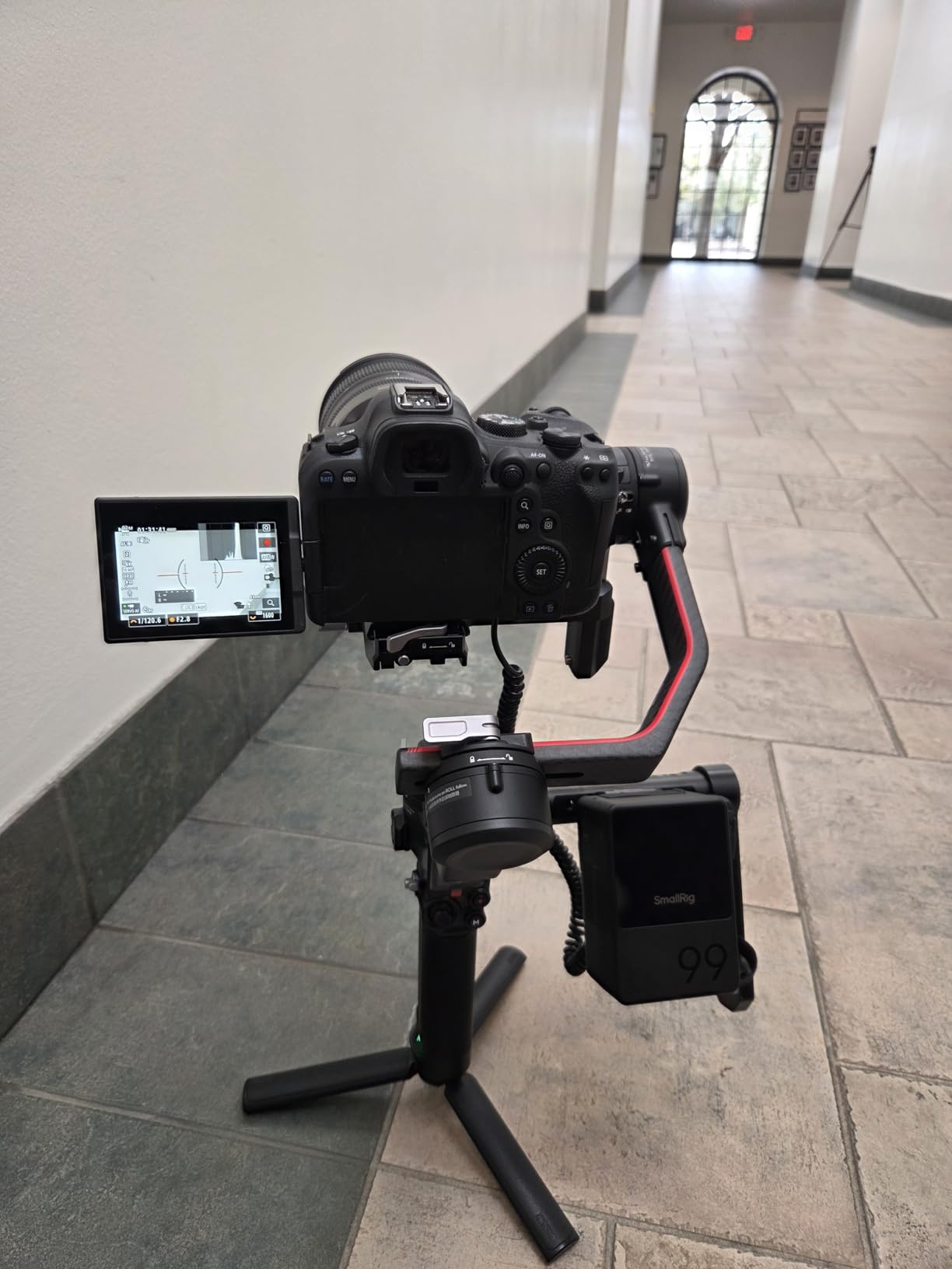 SMALLRIG V Mount Battery VB99, 99Wh / 6800mAh PD100W Mini V-Mount Battery | 2H Full Charge, V Lock with USB-C, D-TAP, USB-A, Dual DC Port, OLED Screen, for Camera, Camcorder, Monitor, Video Light customer photo 2