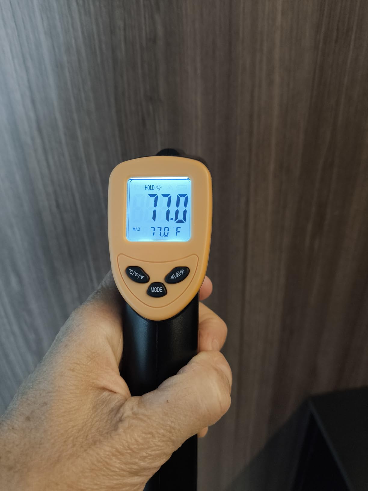 Etekcity Infrared Thermometer Laser Temperature Gun 774 | Cooking, Pizza Oven, Griddle, BBQ, Meat, HVAC, Engine, Adjustable Emissivity, MAX Display, Surface Measurement customer photo 1