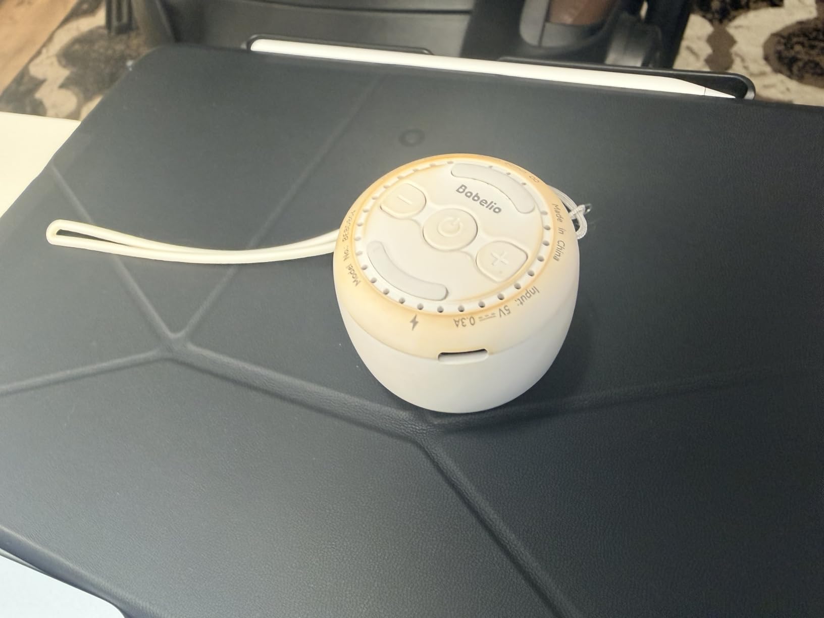 Babelio Pocket Mini Portable White Noise Machine for Travel, 15 Sounds customer photo 1