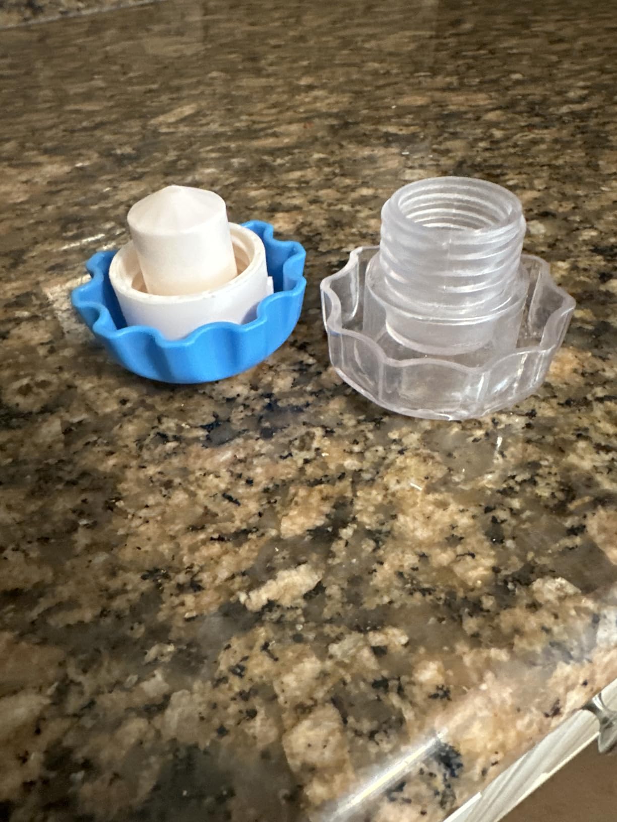 Ezy Dose Pill Crusher & Tablet Grinder, Storage Compartment, Small, Blue customer photo 1