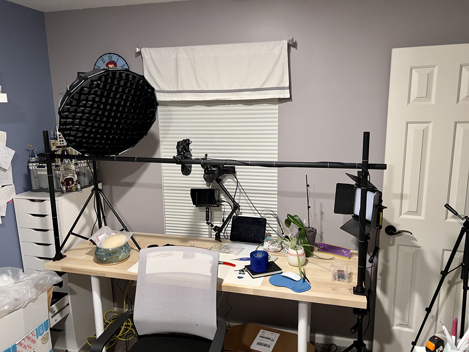 JUSMO LS15 Pro Camera Desk Mount, Aluminum Overhead Camera Mount Rig customer photo 1