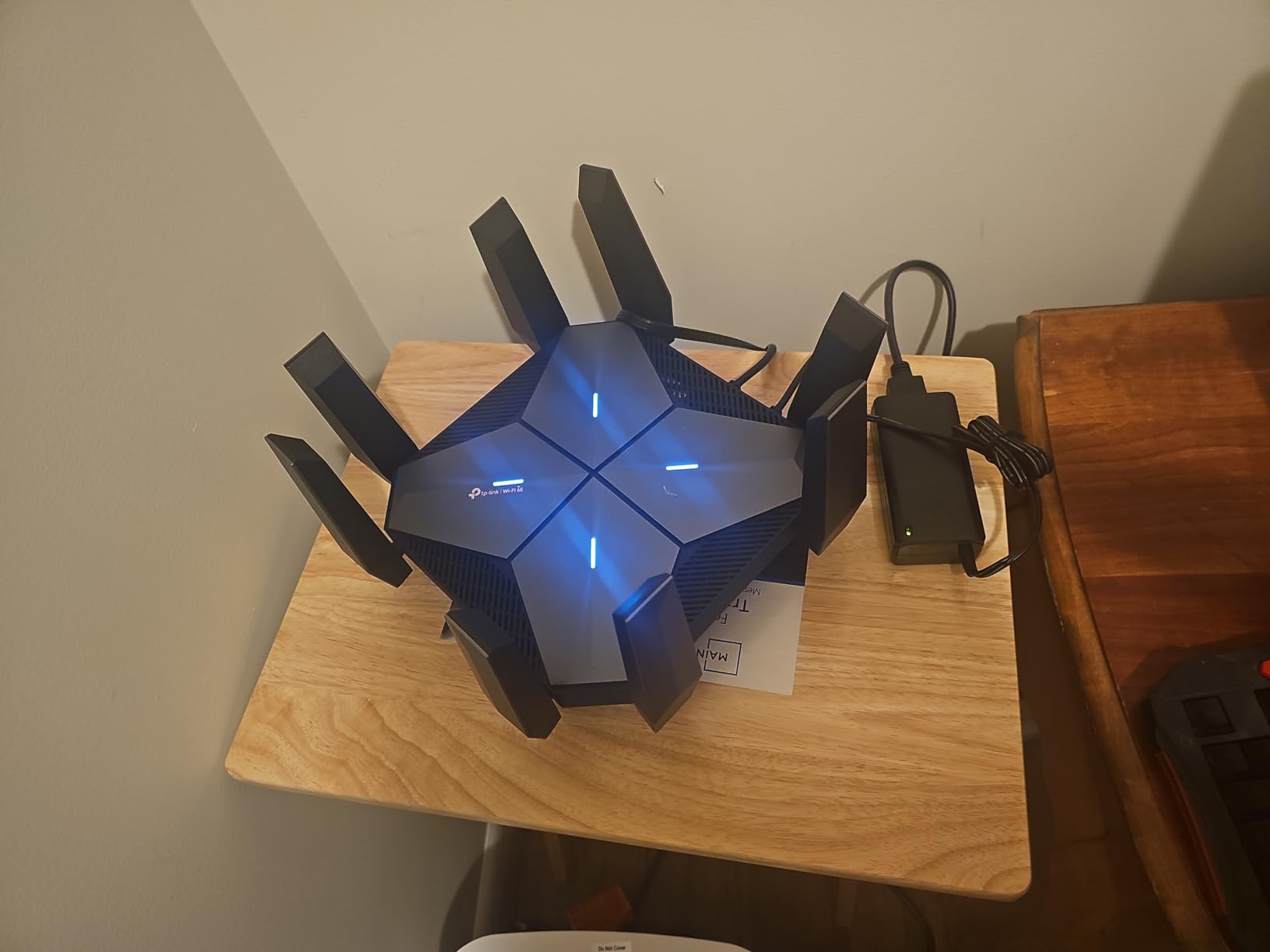 TP-Link AXE16000 Quad-Band WiFi 6E Router (Archer AXE300) | Two 10Gb Ports Wireless Internet Gaming Router, Supports VPN Client, 2.5G WAN/LAN + 4 x Gigabit LAN Ports customer photo 1
