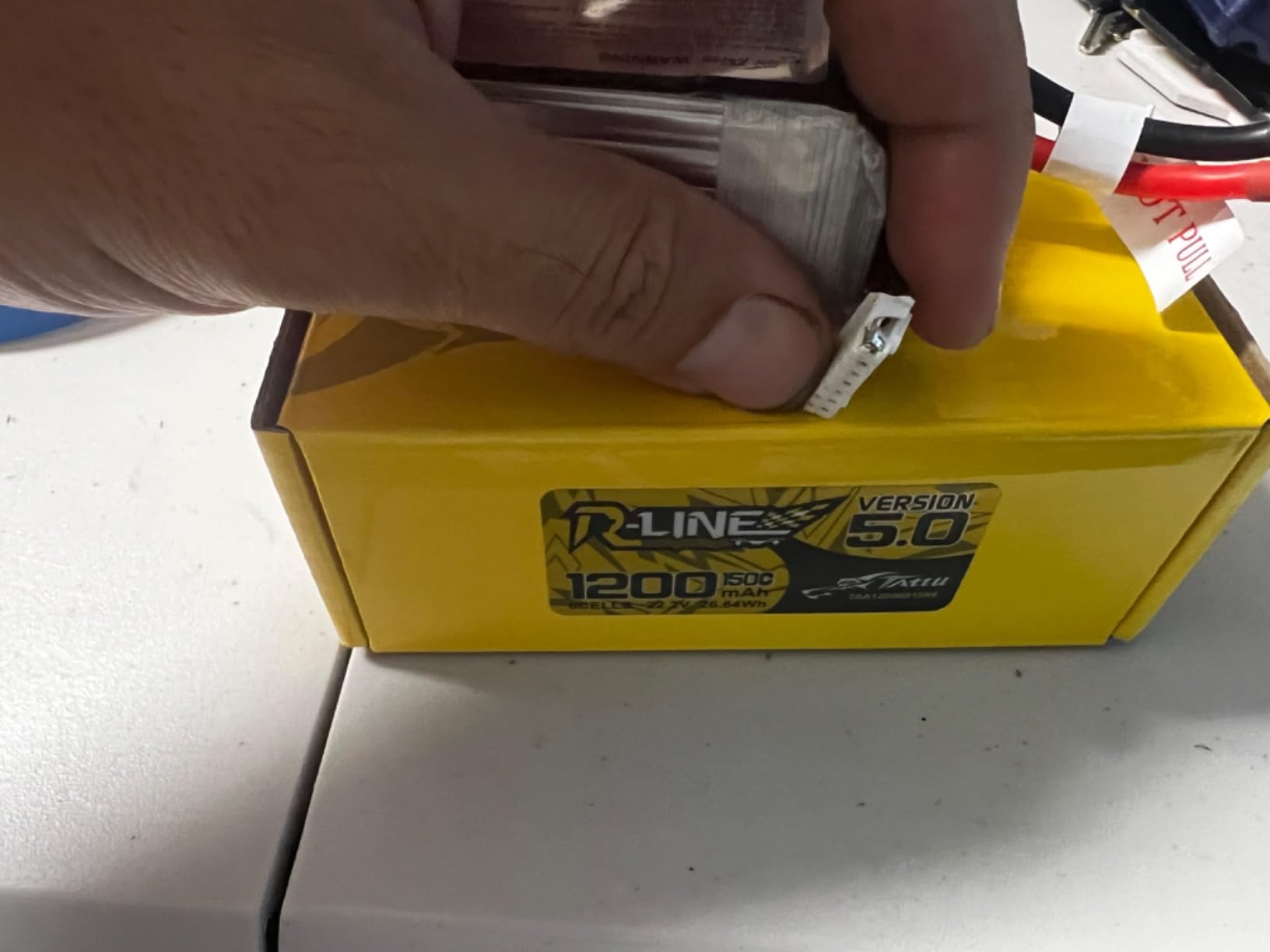 TATTU R-Line Version 5.0 6S Lipo Battery 22.2V 150C 1200mAh Lipo Battery Pack with XT60 Plug for Racing customer photo 1