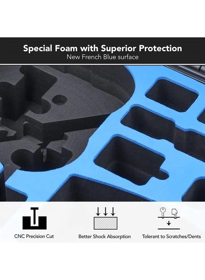 Lykus Titan AT110 Waterproof Hard Case for DJI Avata, Goggles 2/Goggles Integra, and FPV Remote Controller, Support up to 9 Avata batteries and 3 Goggles batteries [CASE ONLY] customer photo 2