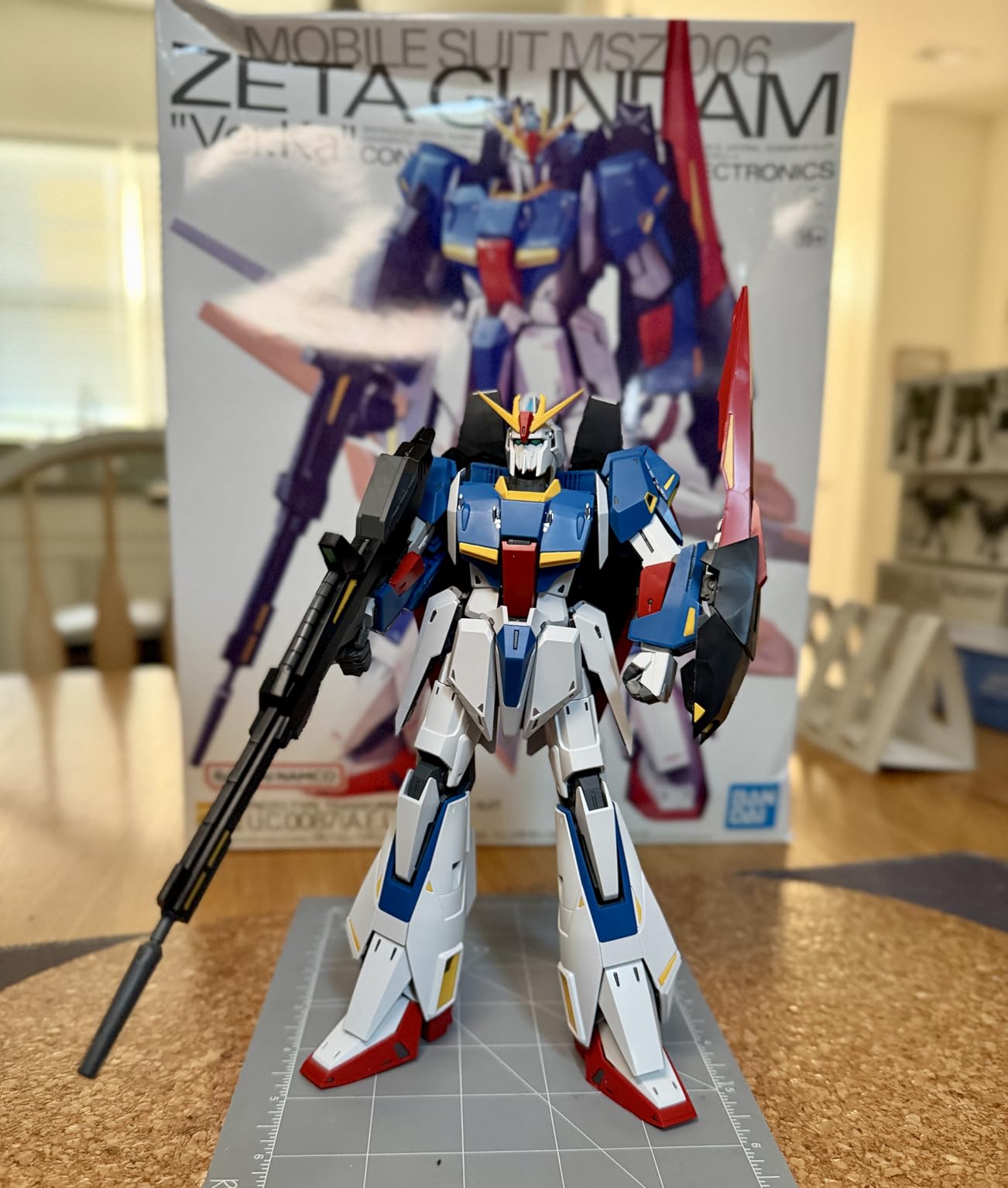 Bandai Hobby - Mobile Suit Zeta Gundam - Zeta Gundam (Ver. Ka), Bandai Spirits MG 1/100 Model Kit customer photo 2