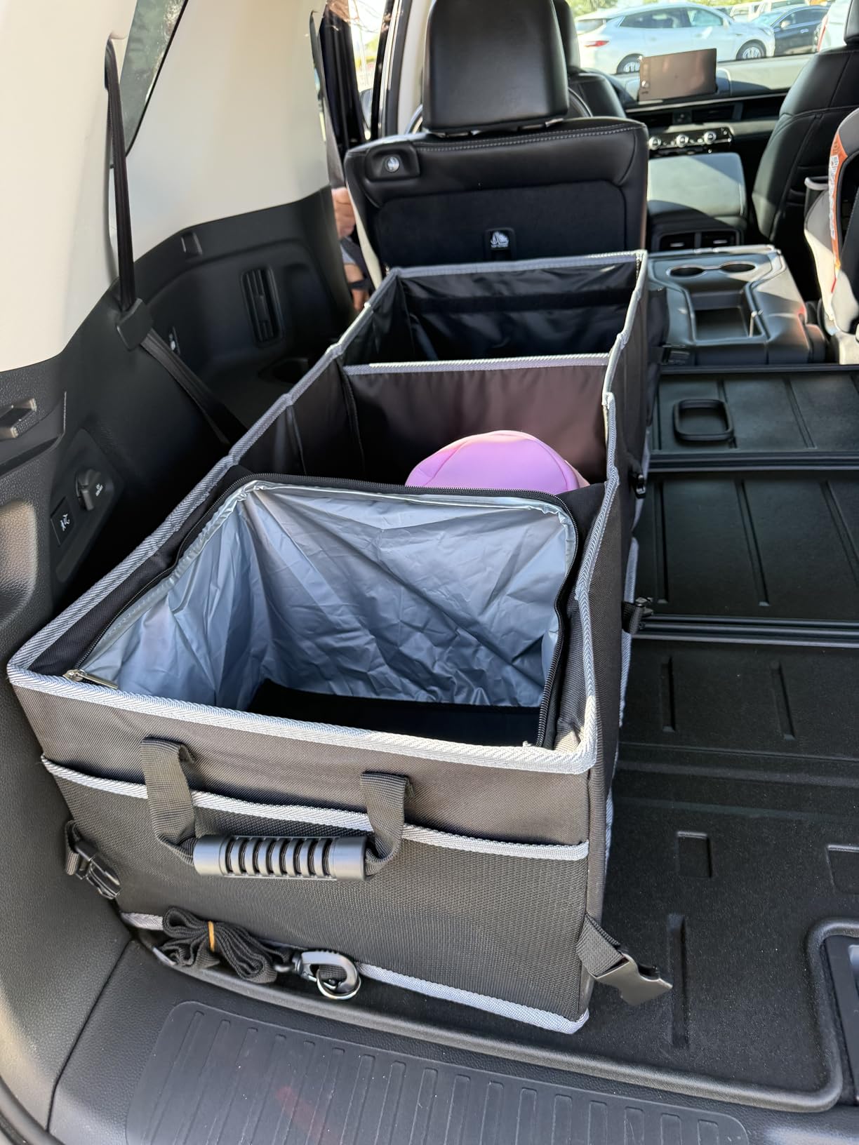 Trunk Organizer and Storage with Built-In Insulated Leak Proof Cooler Bag customer photo 2