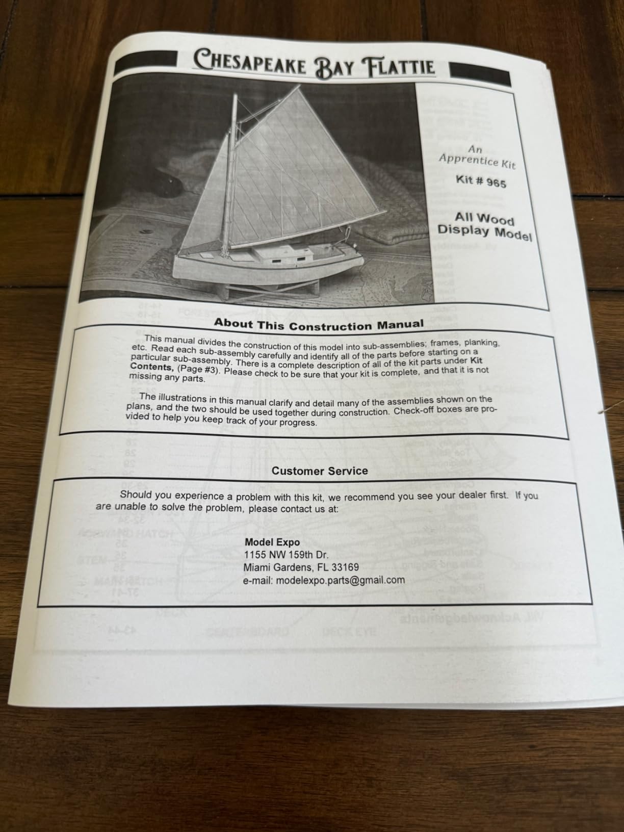 Midwest Chesapeake Bay Flattie Wooden Model Ship Kit for Adults - Beginner Woodcraft Boat Building Set - Easy Laser-Cut DIY Hobby Craft Gift, Made in USA, 1:32 Scale customer photo 2