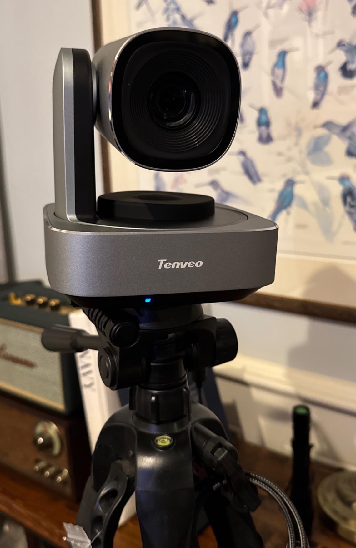 Tenveo 4K PTZ Camera, AI Humanoid & Face Auto-Tracking, 12X Optical Zoom Wide Angle, USB3.0/HDMI/LAN PoE IP Live Streaming for Church Video Conference Broadcast Zoom Teams YouTube OBS customer photo 1
