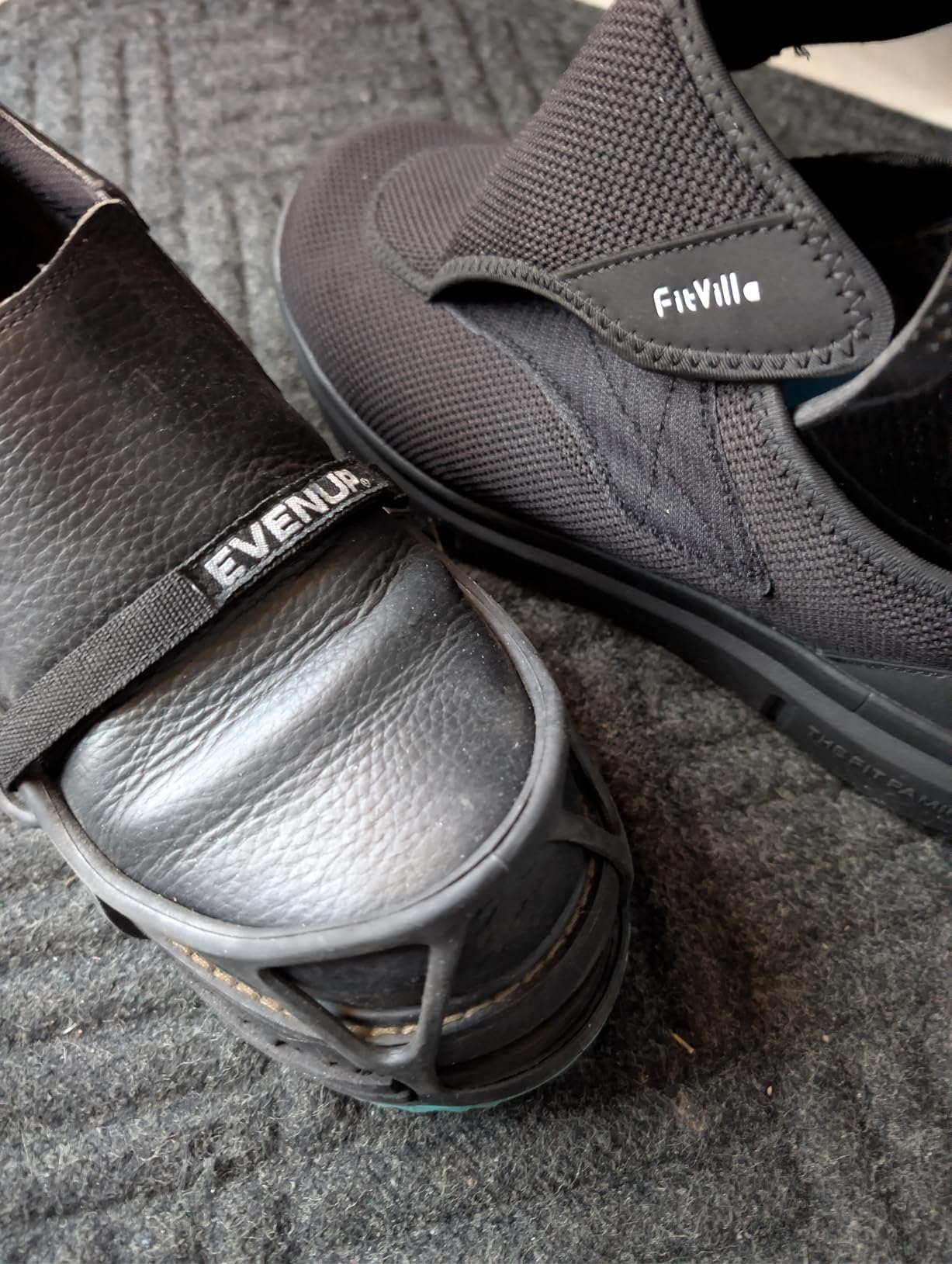 Diabetic Shoes for Men Extra Wide Slip-on Shoes for Swollen Feet Adjustable Walking Shoes for Elderly Foot Pain Relief Neuropathy - EasyTop Wings customer photo 1