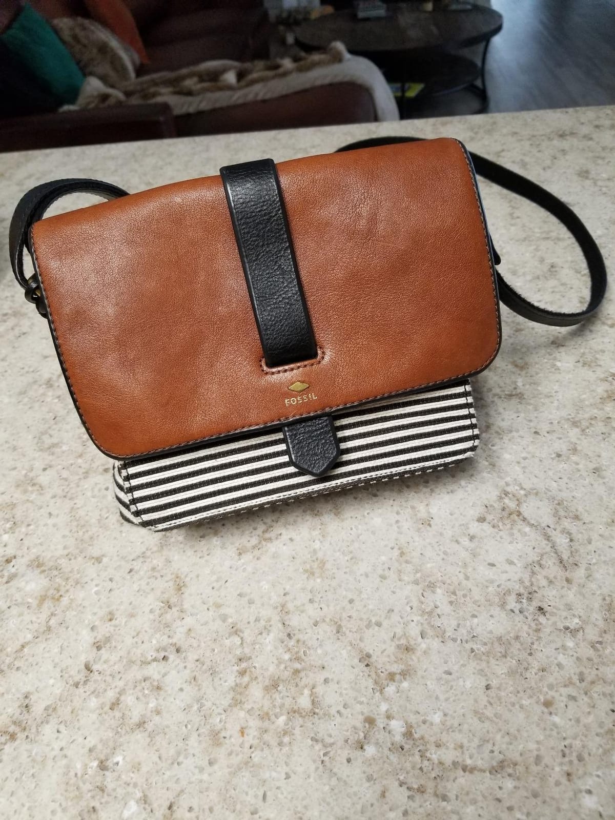Fossil Women's Kinley Large or Small Crossbody Purse Handbag for Women customer photo 1