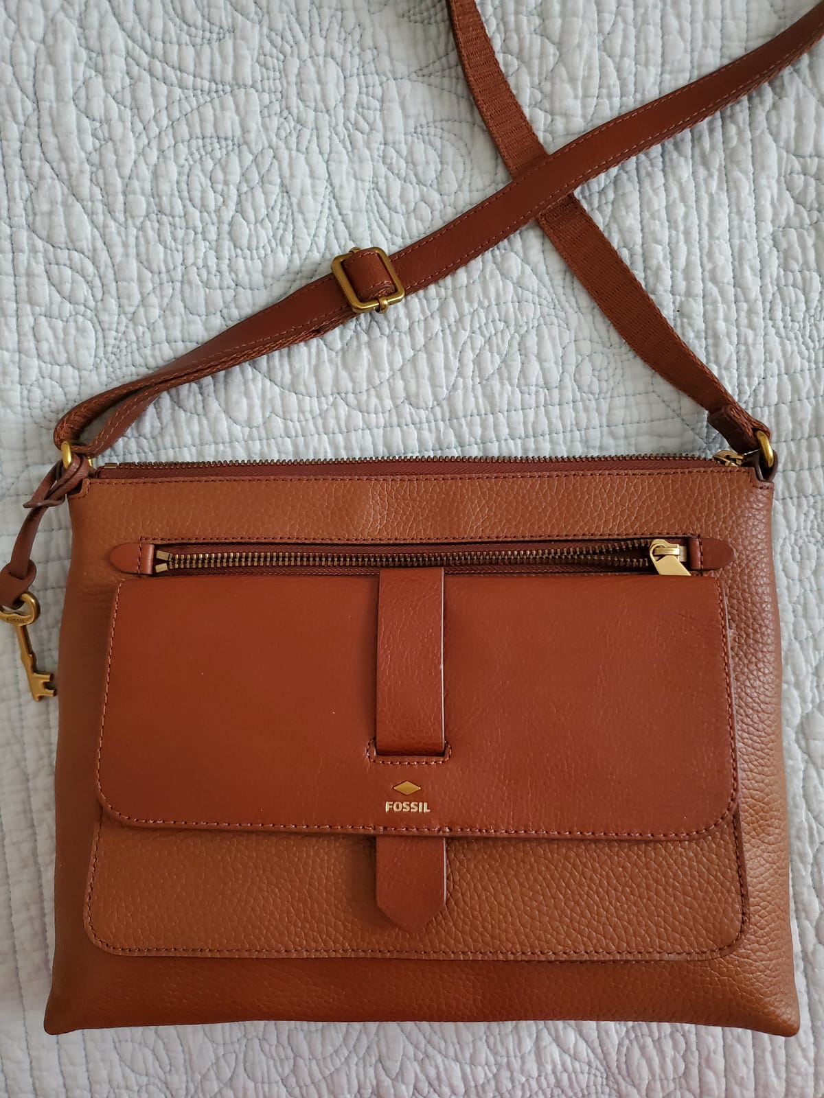Fossil Women's Kinley Large or Small Crossbody Purse Handbag for Women customer photo 2