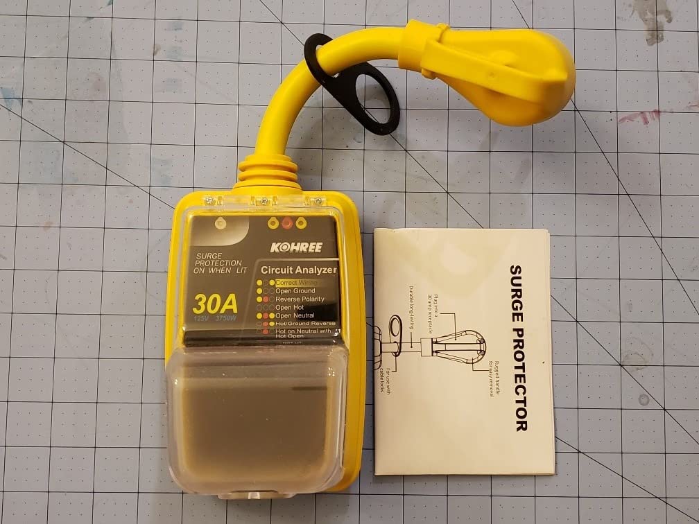 Kohree RV Surge Protector 30 Amp, Power Surge Voltage Protection 12000J customer photo 1