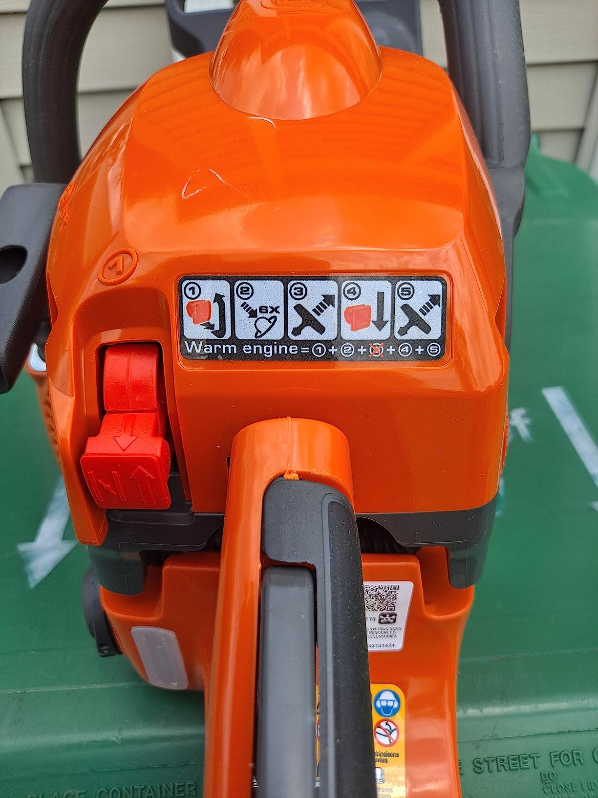Husqvarna 440 Gas Chainsaw, 40-cc 2.4-HP, 2-Cycle X-Torq Engine, 18 Inch customer photo 1