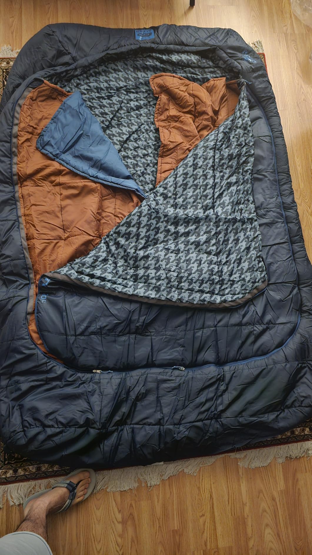 Kelty Tru.Comfort Doublewide 20 Degree Sleeping Bag - Two Person Synthetic Camping Sleeping Bag for Couples & Family Camping customer photo 1