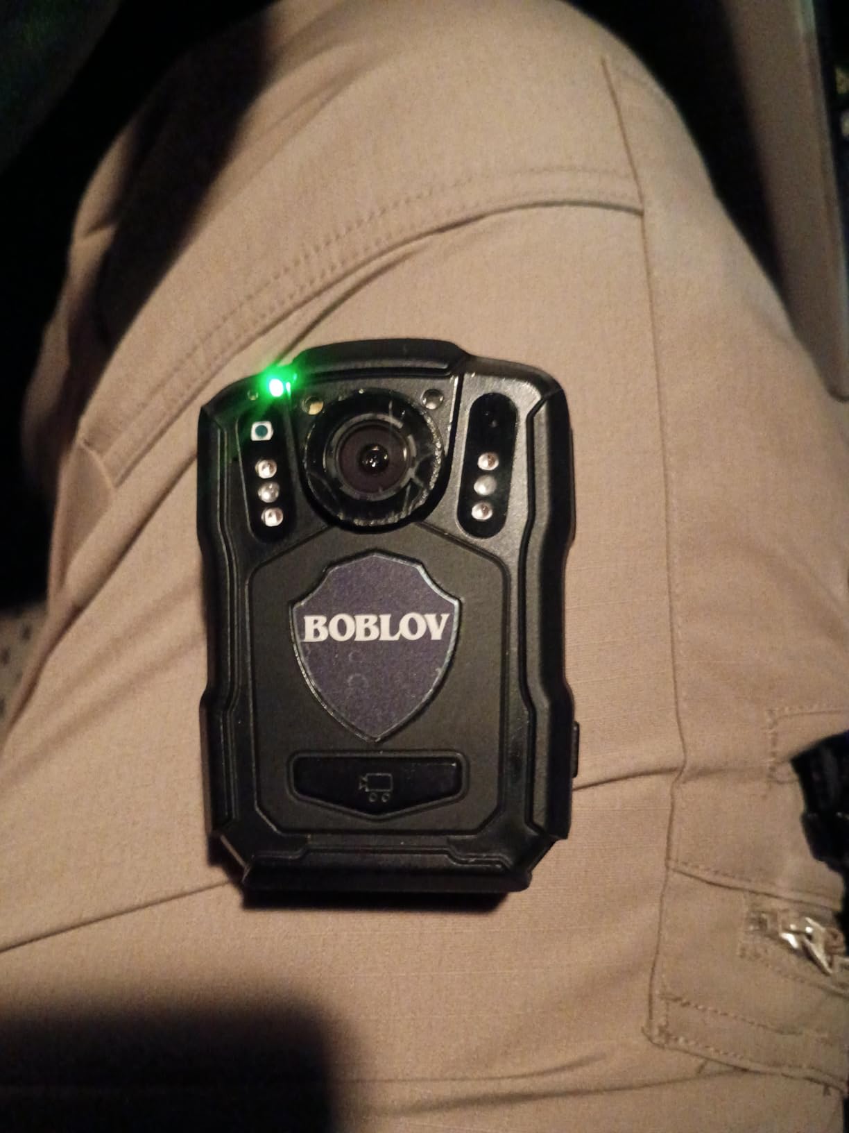 BOBLOV M5 2K Body Camera with 64GB, 4200mAh for 12 Hours, IP67 Waterproof customer photo 1