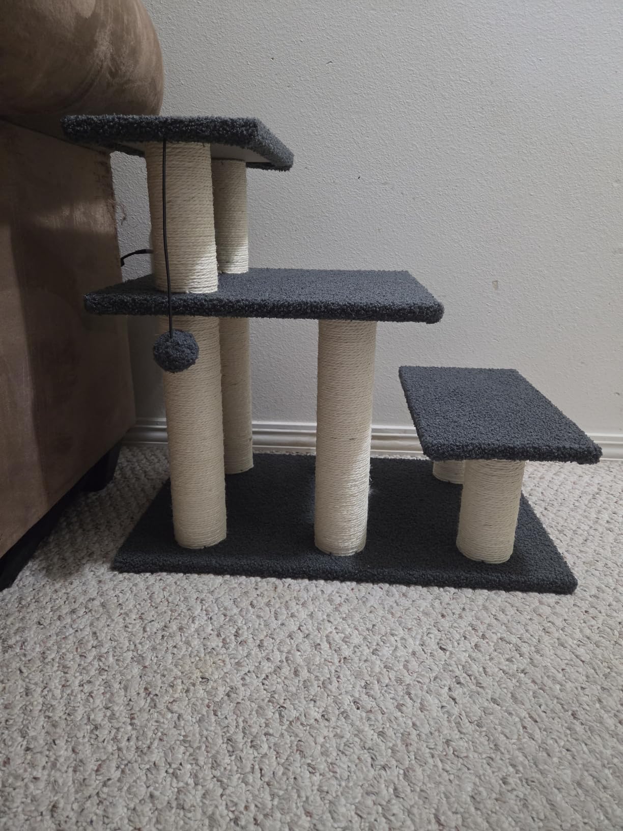 Pawque Dog Stairs & Cat Scratching Post Pet Steps for High Beds Couch customer photo 1