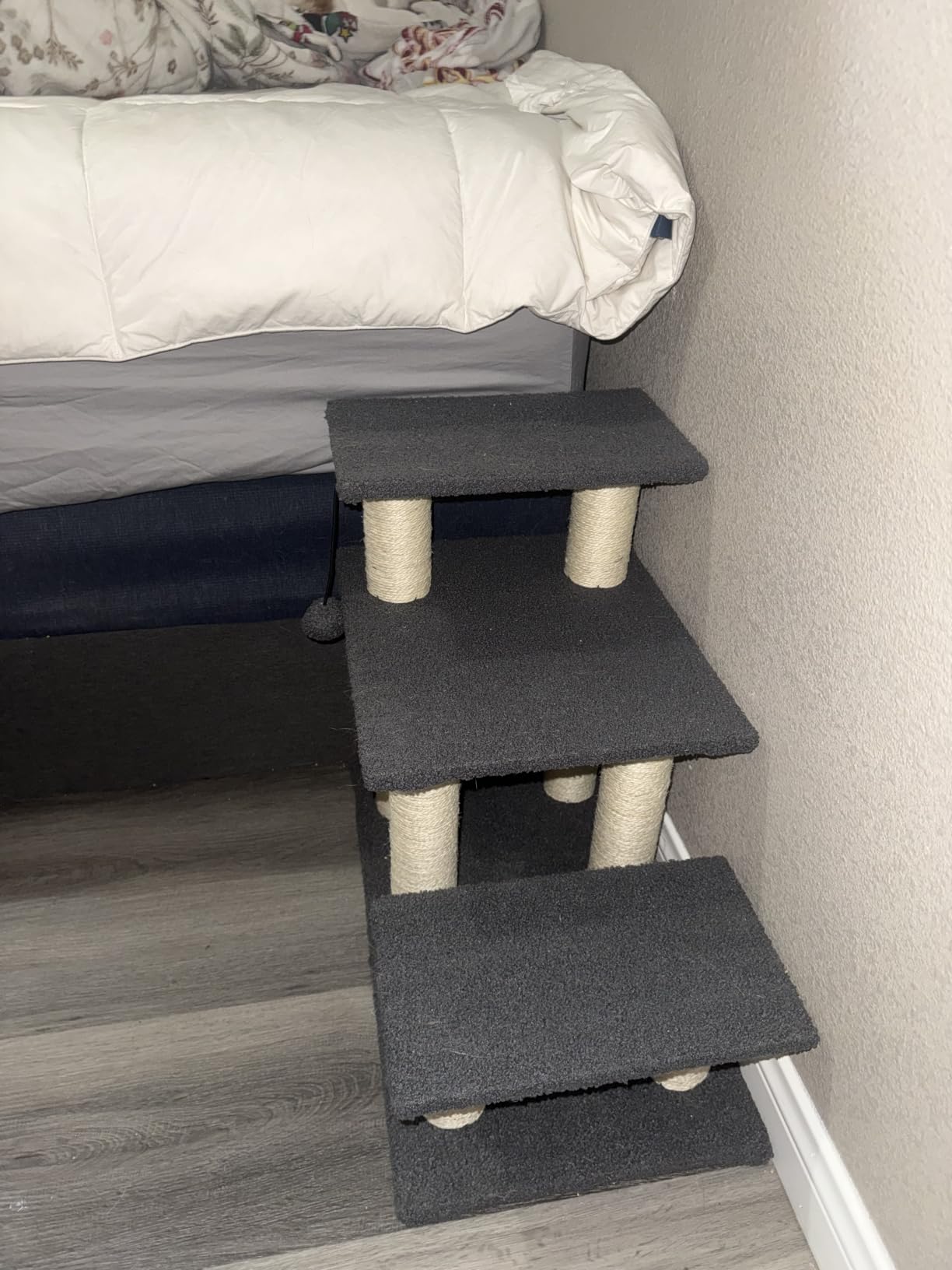 Pawque Dog Stairs & Cat Scratching Post Pet Steps for High Beds Couch customer photo 2