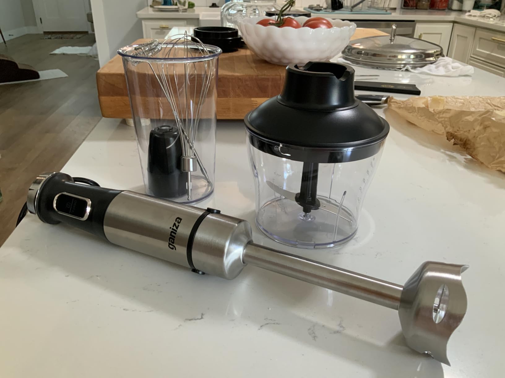 Ganiza Immersion Blender 5 in 1 Hand Blender Max 1000W Heavy Duty Motor customer photo 1