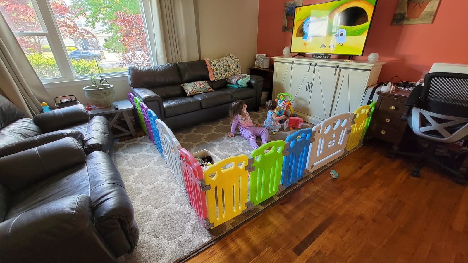 Gupamiga Kids Safety Baby Playpen Indoor Outdoor Toddler Activity Yard customer photo 1