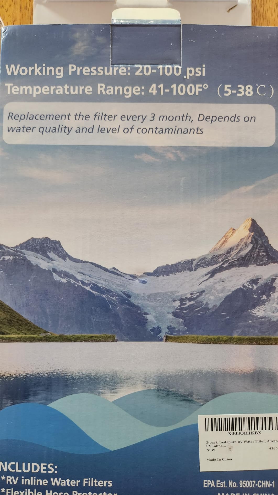 2-Pack Advanced RV Inline Water Filter with Flexible Hose Protector customer photo 2