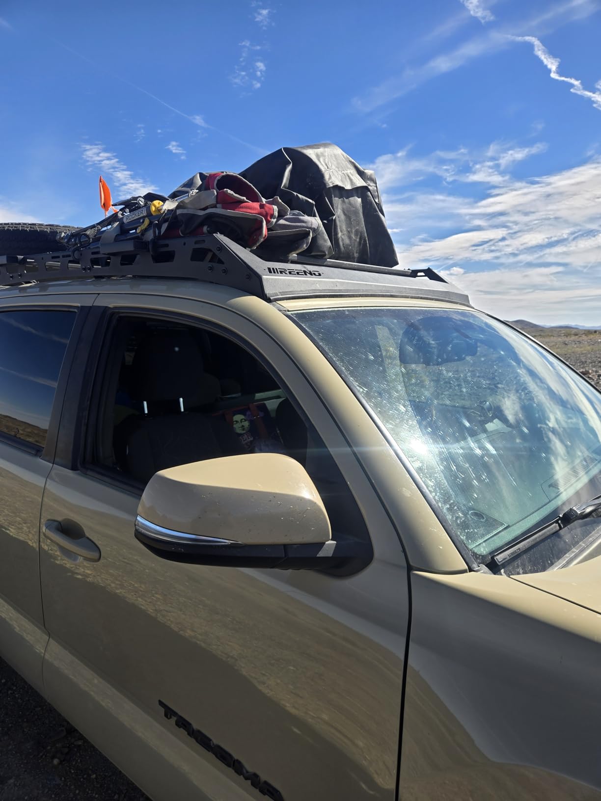 Heavy Duty Top Roof Rack Accessories Compatible with 2005-2023 Toyota Tacoma Double Cab 4 Doors Pickup/No Drilling customer photo 1