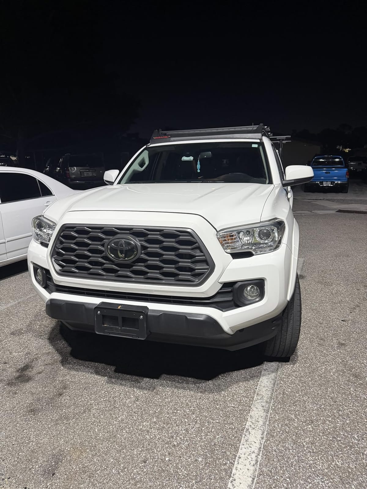 Heavy Duty Top Roof Rack Accessories Compatible with 2005-2023 Toyota Tacoma Double Cab 4 Doors Pickup/No Drilling customer photo 2