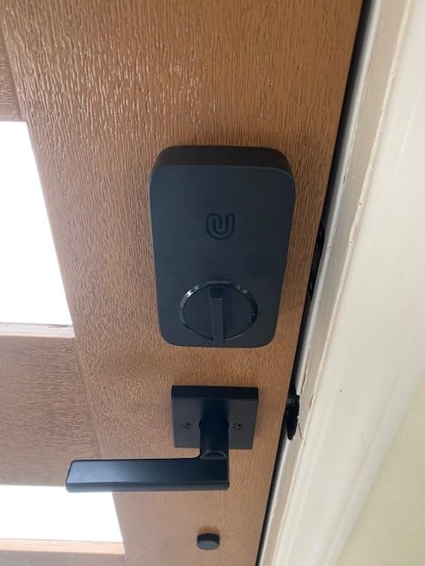 ULTRALOQ U-Bolt WiFi Smart Lock with Door Sensor, App Remote Access customer photo 2