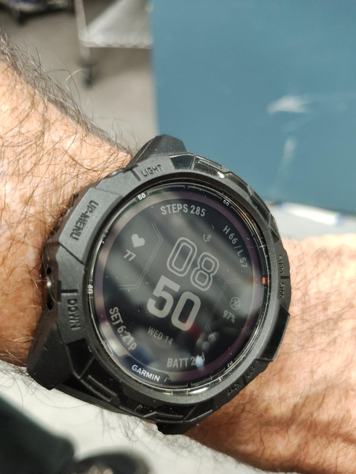 Garmin fēnix 7X Pro Solar, Multisport GPS Smartwatch, Built-in Flashlight, Solar Charging Capability, Black customer photo 1