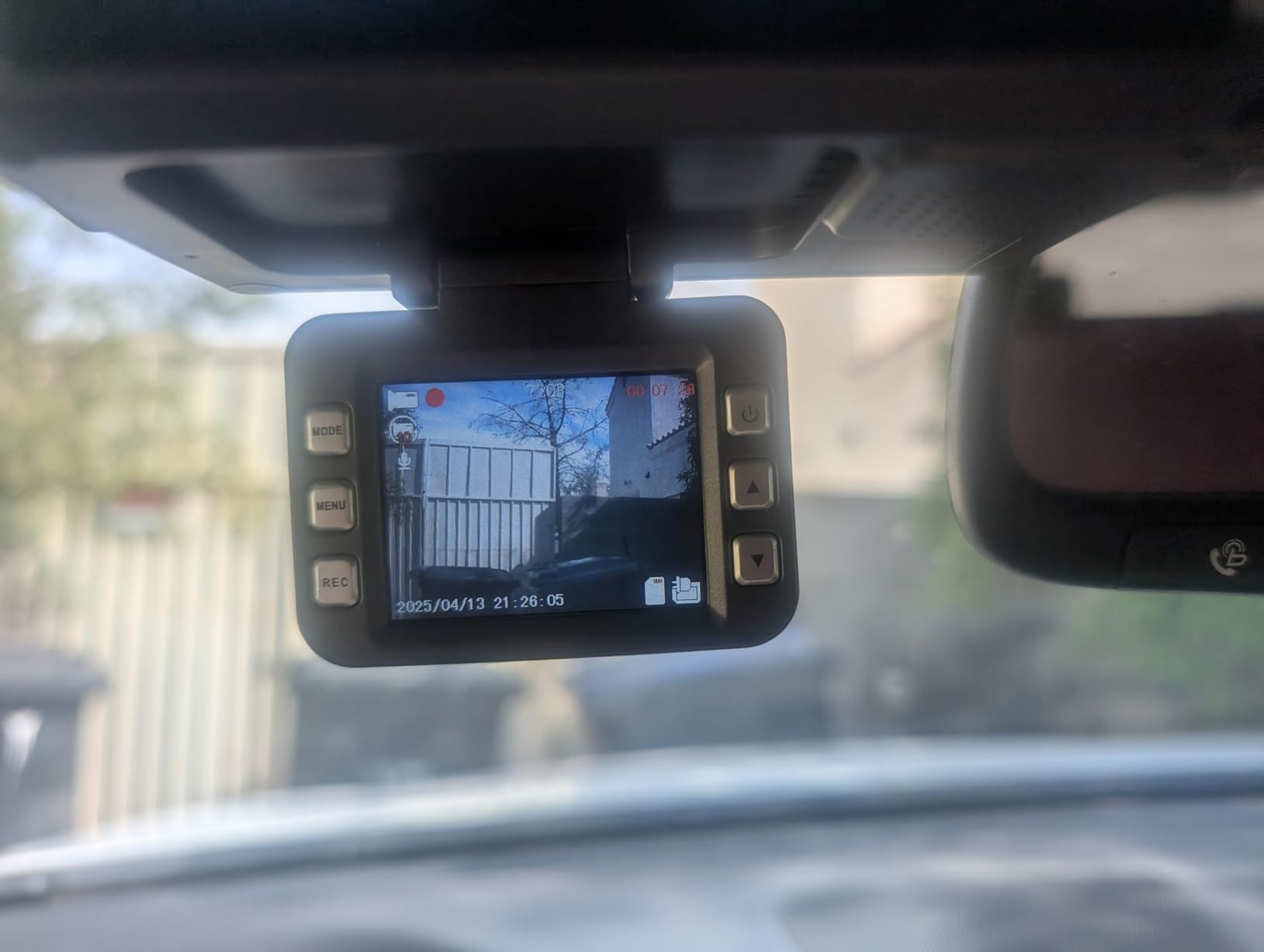 2.0'' Dash Cam,2 in 1 Car DVR Camera Dashboard Cam Voice Prompt Radar Detector 1080P Video Recorder Night Vision WDR G-Sensor,32gb customer photo 1