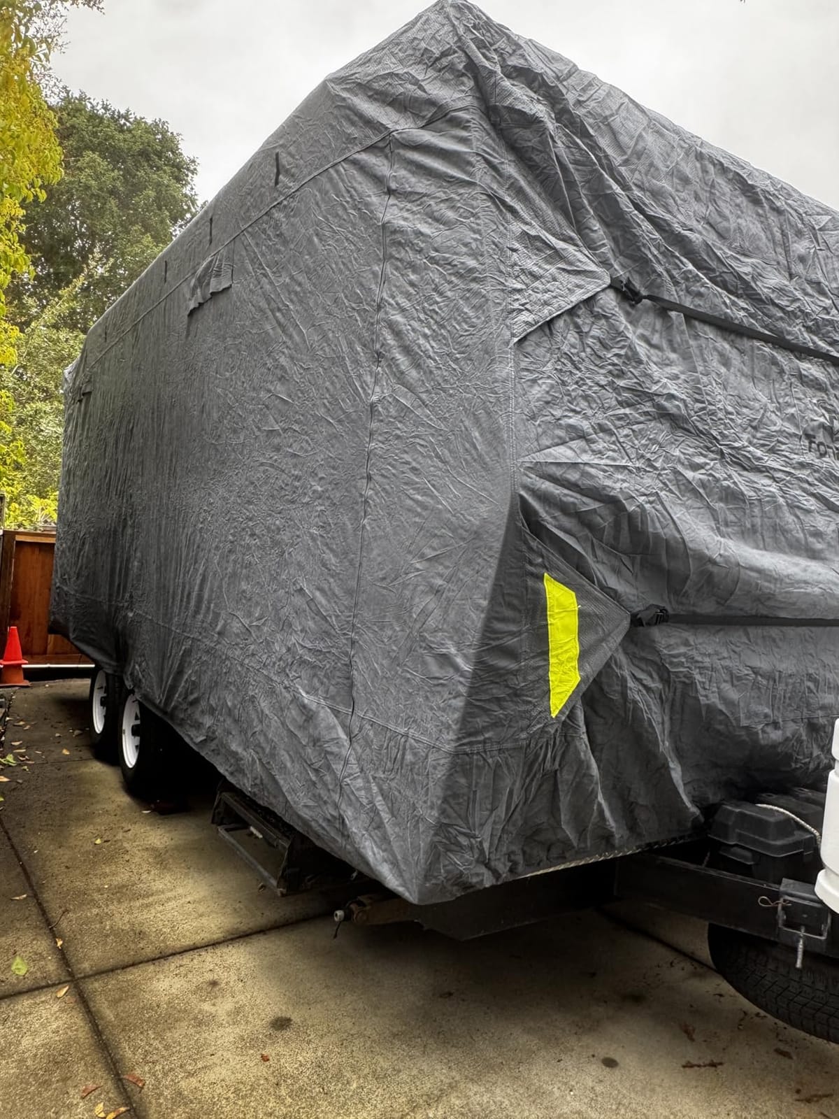 Fonzier RV Cover, Heavy Duty 9 Layers Travel Trailer Cover, 18-20FT customer photo 1
