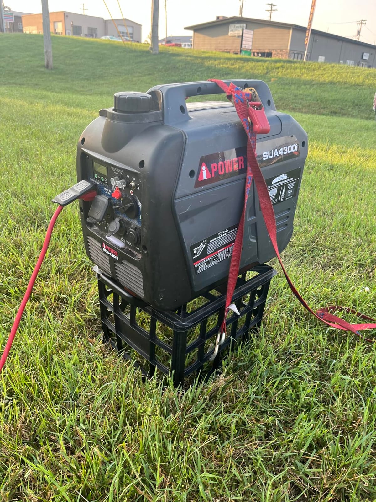 A-iPower 7600W Gas Propane Inverter Generator, Electric Start RV Ready | Dual Fuel, Quiet Operation With Telescopic Handle For Backup Home Use, Tailgating & Camping, EPA & CARB Compliant, CO Sensor customer photo 1