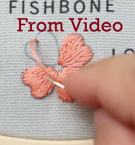 ETSPIL Embroidery Kit for Beginners, 4K Step-by-Step Video, Adults, Gift | 33 Stitches, No-Wash Pre-Printed Pattern, Magnetic Needle Minder, Bound Guide & Storage Tube - Calming Craft for Women customer photo 1